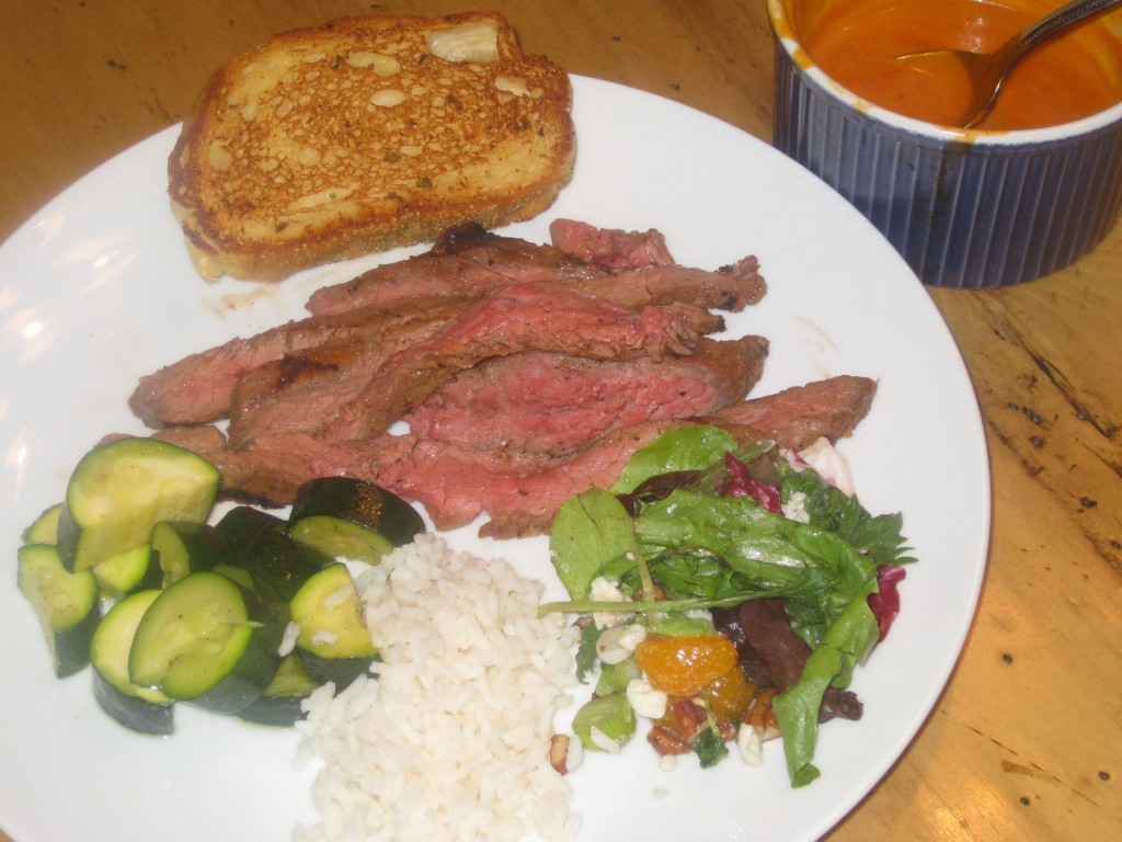 French Dressing Marinated Flank Steak