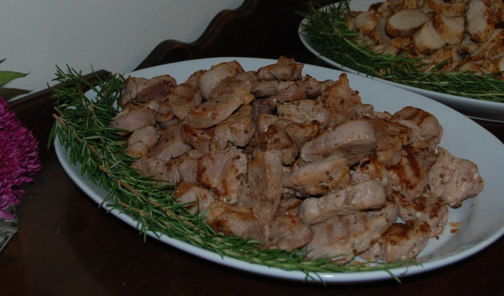 Seared Pork with Lime, Corriander, and Cumin Marinade